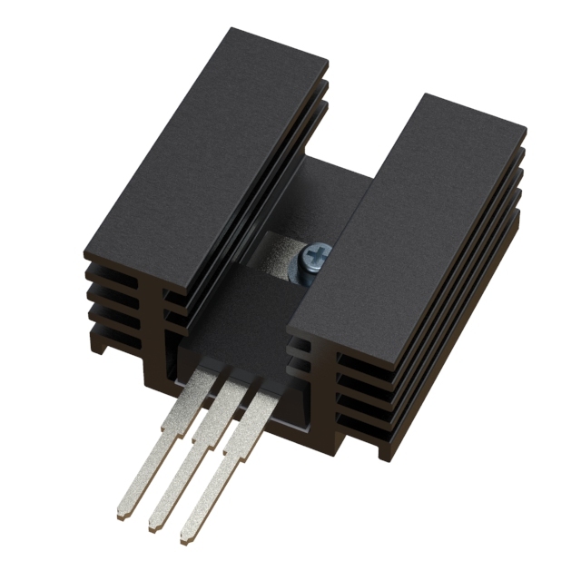 Standard extruded heatsinks RX580-003-00