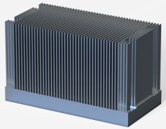 Skived Fin Heatsink for Aluminum   RX616-003-A1