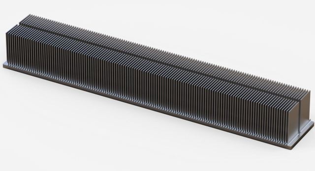 Skived Fin Heatsink for Aluminum   RX616-043-00