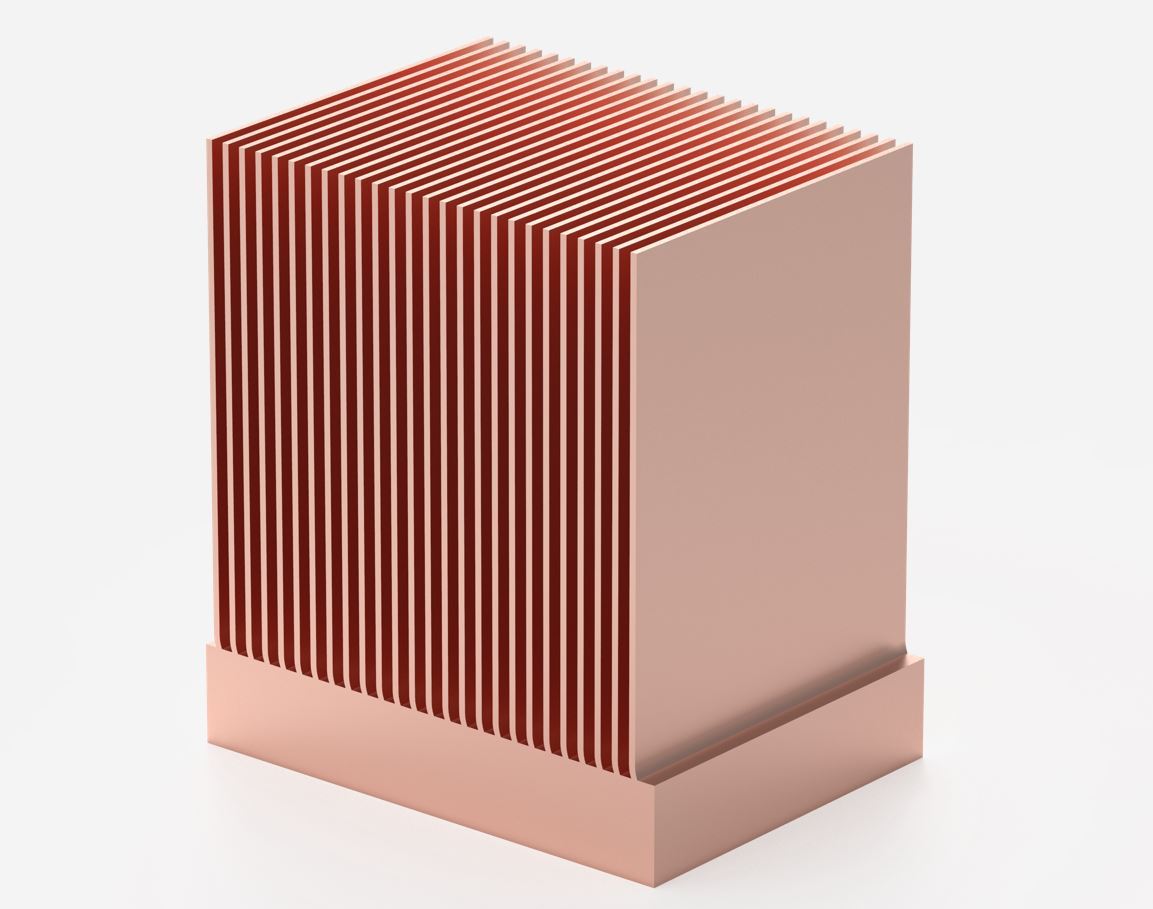 Skived Fin Heatsink for Copper   RX616-054-00