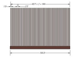 Skived Fin Heatsink for Copper C1100 & C1020   RX616-026-00