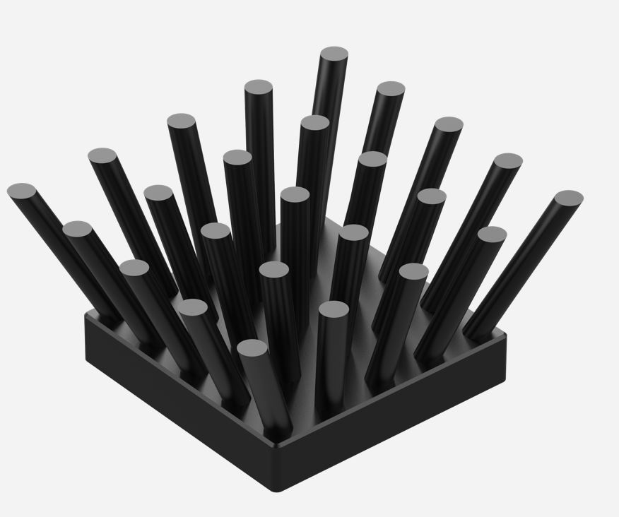 Forging  Pin Heatsink for AL    RX602-124-00