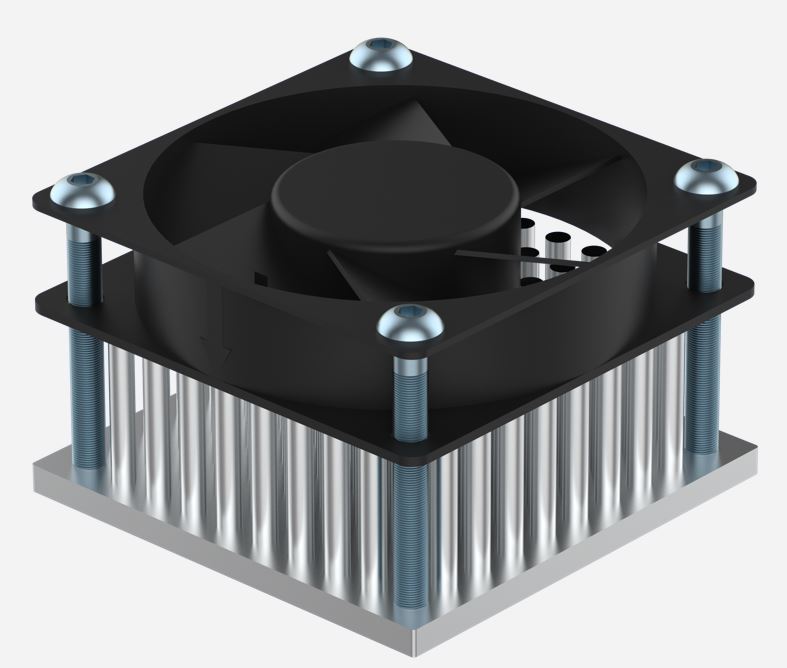 Forging  Pin Heatsink for AL    RX602-009-00