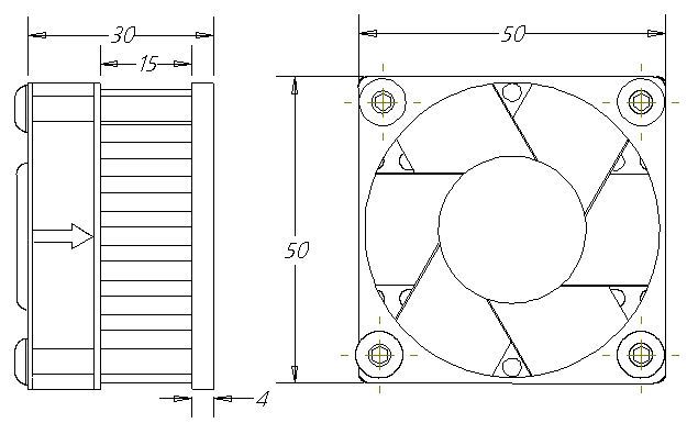 Forging  Pin Heatsink for AL    RX602-008-00