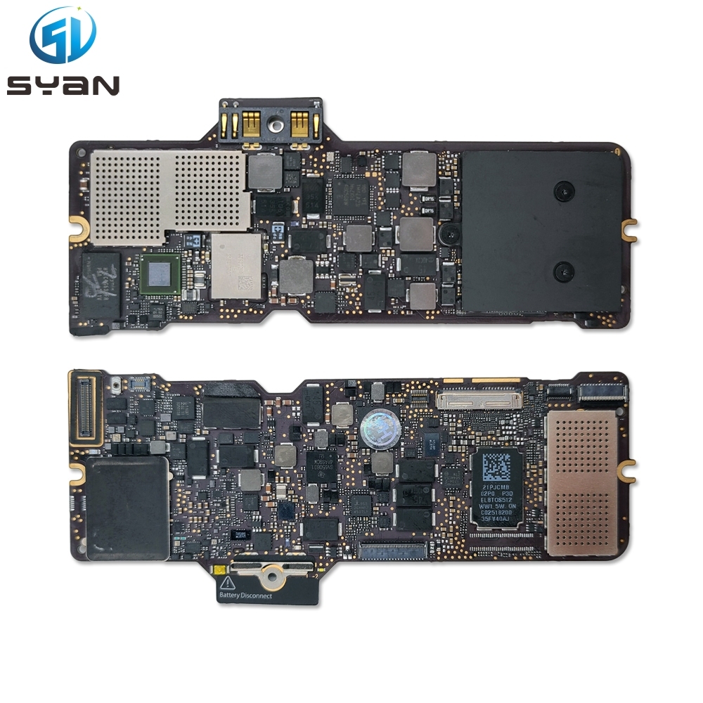 Macbook 12 inch Logic Board A1534 Motherboard 256GB 512GB 820-00045-A 820-00244-A 820-00687-A 2015 2016 2017
