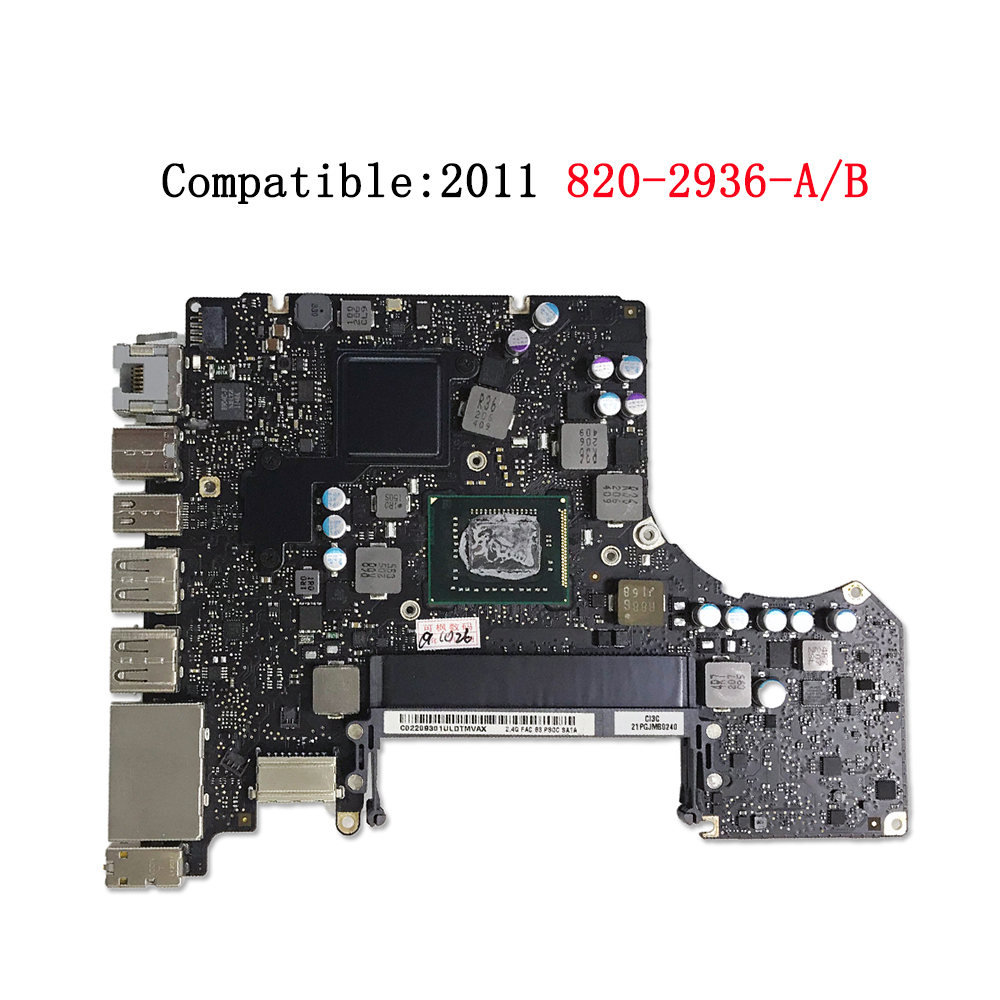 MacBook Pro 13" A1278 Logic Board A1278 Motherboard i5 2.5ghz i7 2.9GHz 820-3115-B 2008 2009 2010 2011 2012 Year