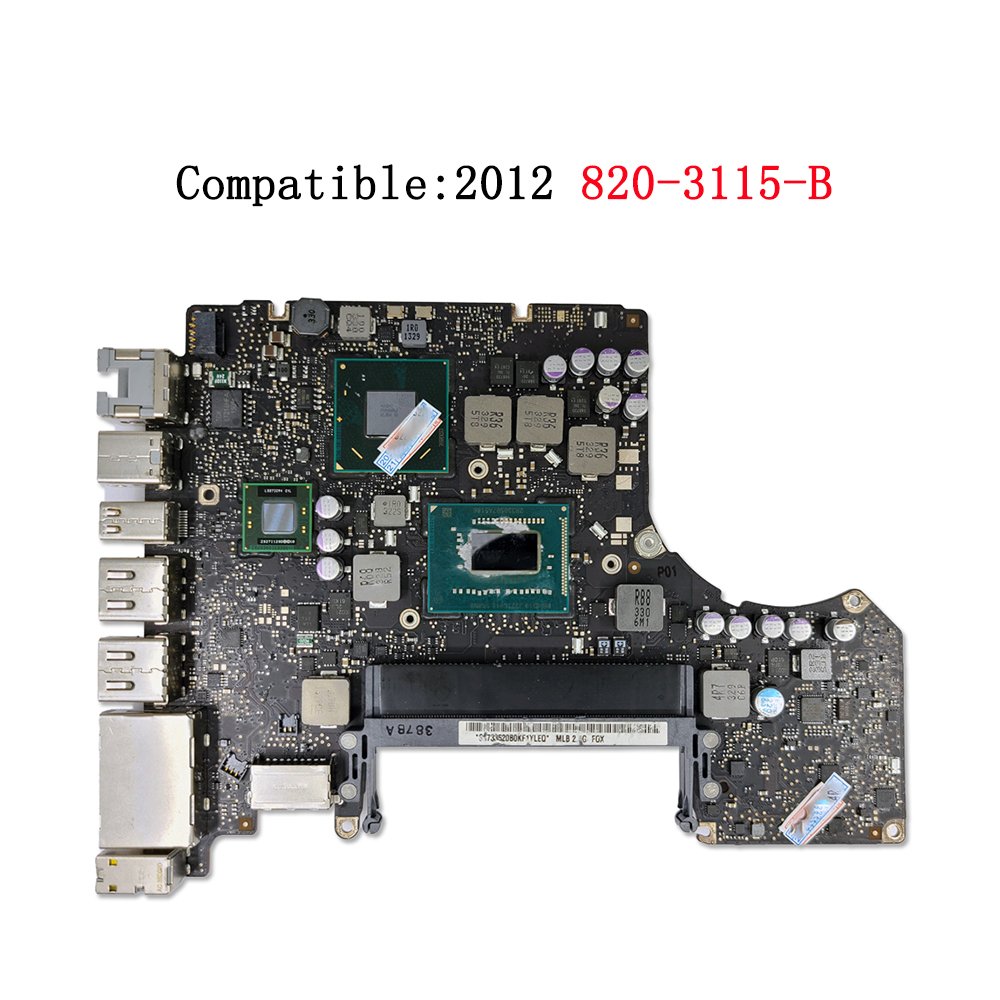 MacBook Pro 13" A1278 Logic Board A1278 Motherboard i5 2.5ghz i7 2.9GHz 820-3115-B 2008 2009 2010 2011 2012 Year