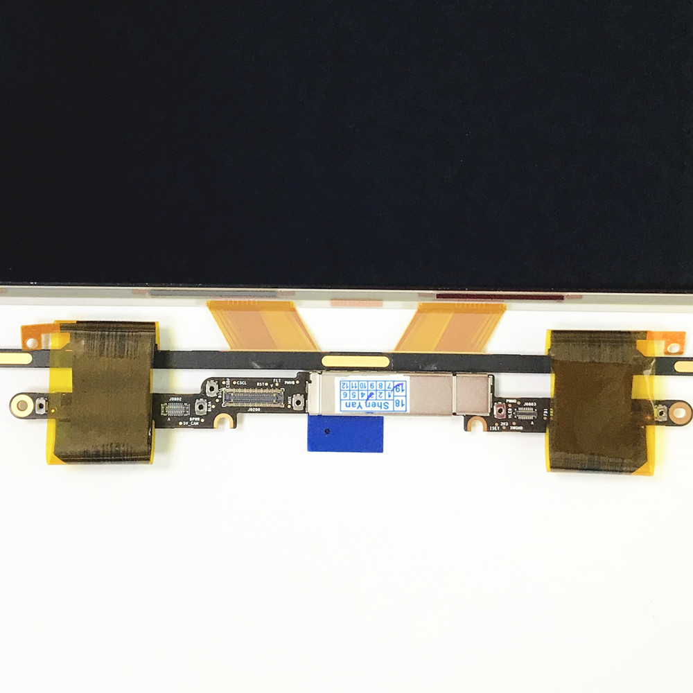 Used and original screen for Full AssemblyMacBook Pro Retina 15inch A1707 A1990 Display LCD ScreenReplacement 2016-2019 YearGrey Silver Full tested