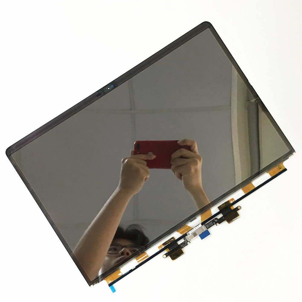 Used and original screen for Full AssemblyMacBook Pro Retina 15inch A1707 A1990 Display LCD ScreenReplacement 2016-2019 YearGrey Silver Full tested