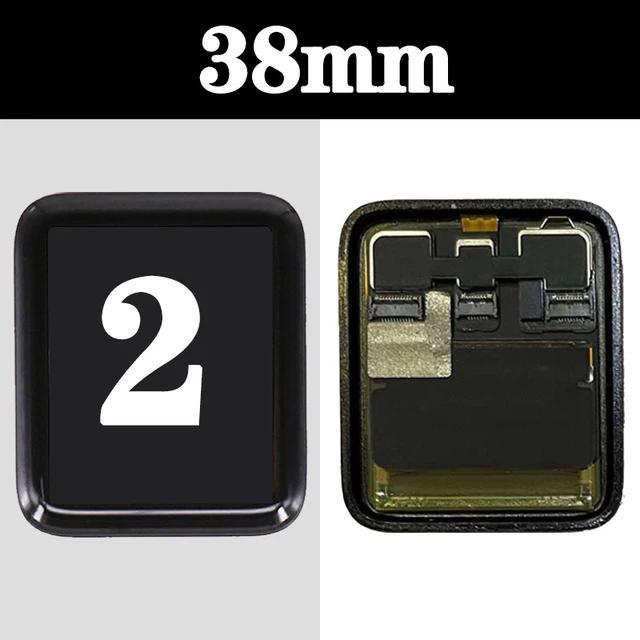 Apple Watch Series 1 2 3 4 5 6 7 8 9 SE SE2 38/42/40/44/41/45mm Touch Glass Lcd Display Screen Digitizer Assembly