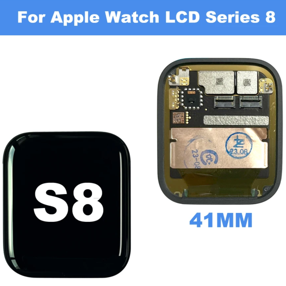 Apple Watch Series 1 2 3 4 5 6 7 8 9 SE SE2 38/42/40/44/41/45mm Touch Glass Lcd Display Screen Digitizer Assembly