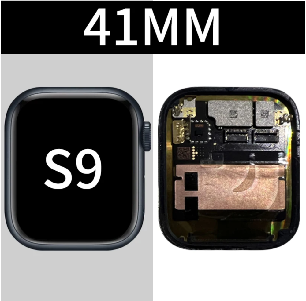 Apple Watch Series 1 2 3 4 5 6 7 8 9 SE SE2 38/42/40/44/41/45mm Touch Glass Lcd Display Screen Digitizer Assembly