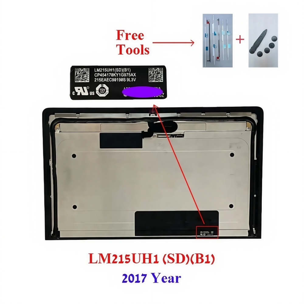 A1418 Mid 2017 2015 LCD screen for Apple iMac 21.5'' A1418 4K LCD Screen Display w/ Glass Full Assembly LM215UH1(SD)(A1)(B1) EMC3069 MNDY2 MNE02