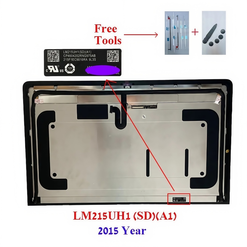 A1418 Mid 2017 2015 LCD screen for Apple iMac 21.5'' A1418 4K LCD Screen Display w/ Glass Full Assembly LM215UH1(SD)(A1)(B1) EMC3069 MNDY2 MNE02