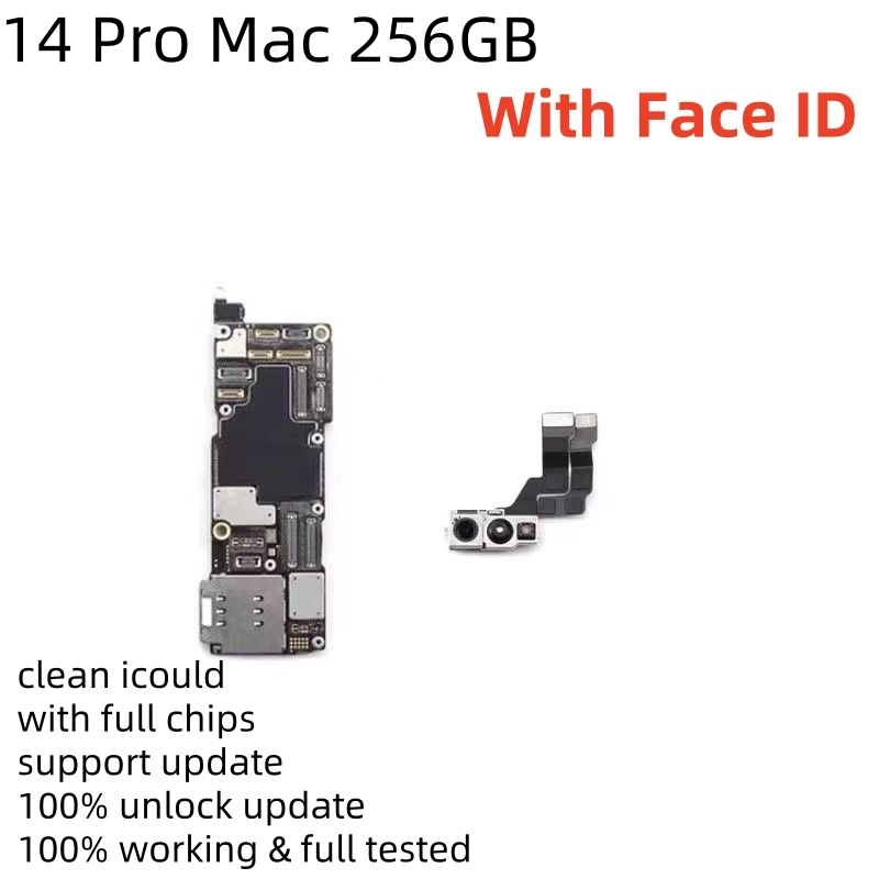 iPhone 14 Pro Max SIM ESIM Motherboard Clean iCloud Mainboard With System Support Update Main 14 Plus Logic Borad Working