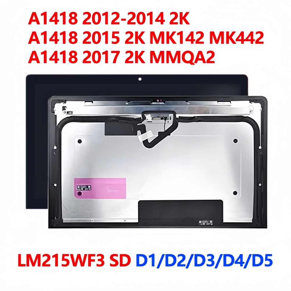 Original A1418 A2116 LCD Screen Display For iMac 21.5" A1418 LCD Screen 2012 2013 2014 2015 2017 2019 Years