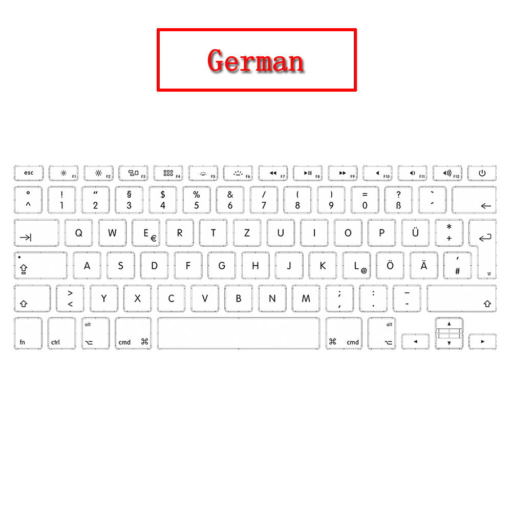 Original Topcase For Macbook Air 11.6" A1465 Keyboard Backlight US UK Spanish France Russian German Arabic 2013 2014 2015