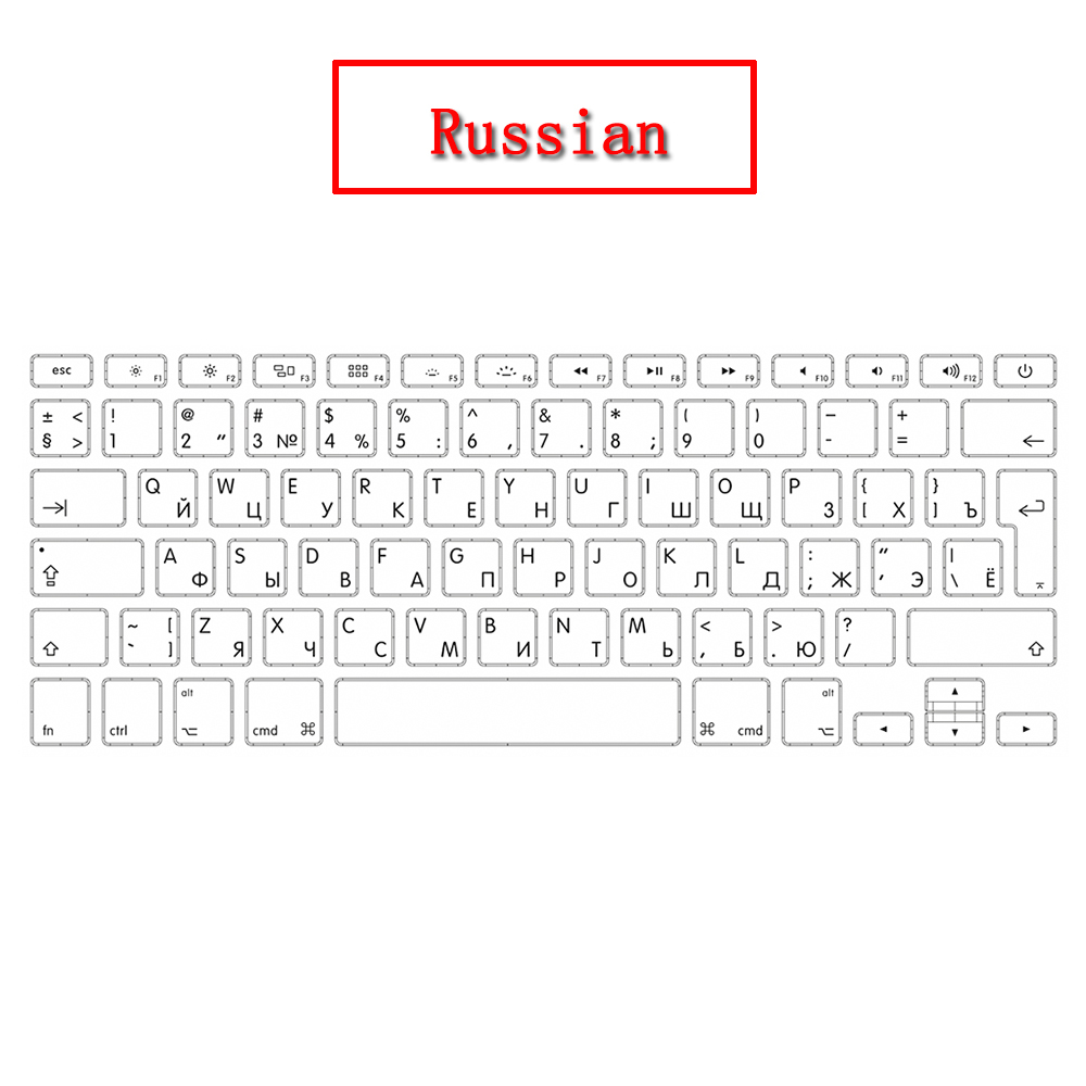 Original Topcase For Macbook Air 11.6" A1465 Keyboard Backlight US UK Spanish France Russian German Arabic 2013 2014 2015
