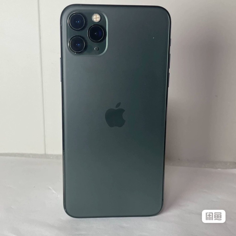 used and original iphone 11 pro max 512GB green 80%-89% battery healthy