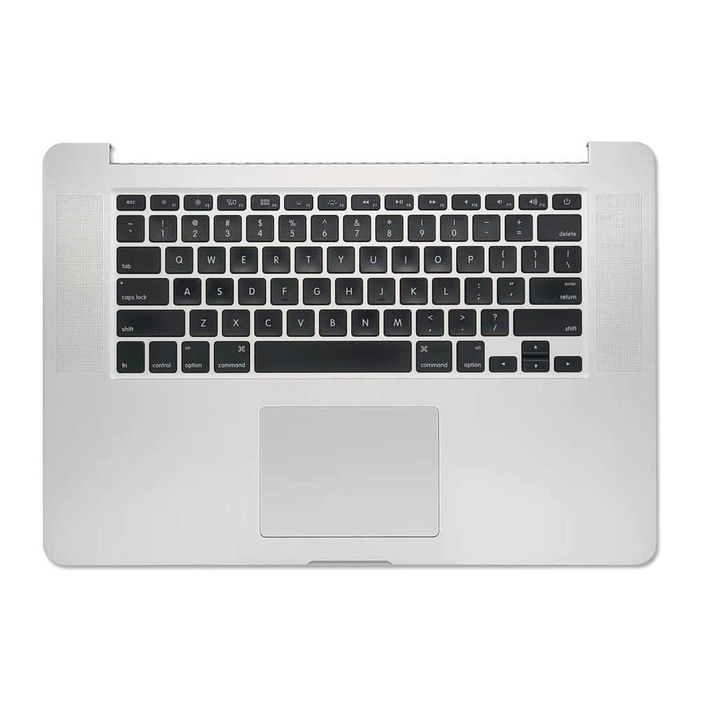 Macbook Pro Retina 15.4" 2012 A1398 Top case with keyboard backlight trackpad cable