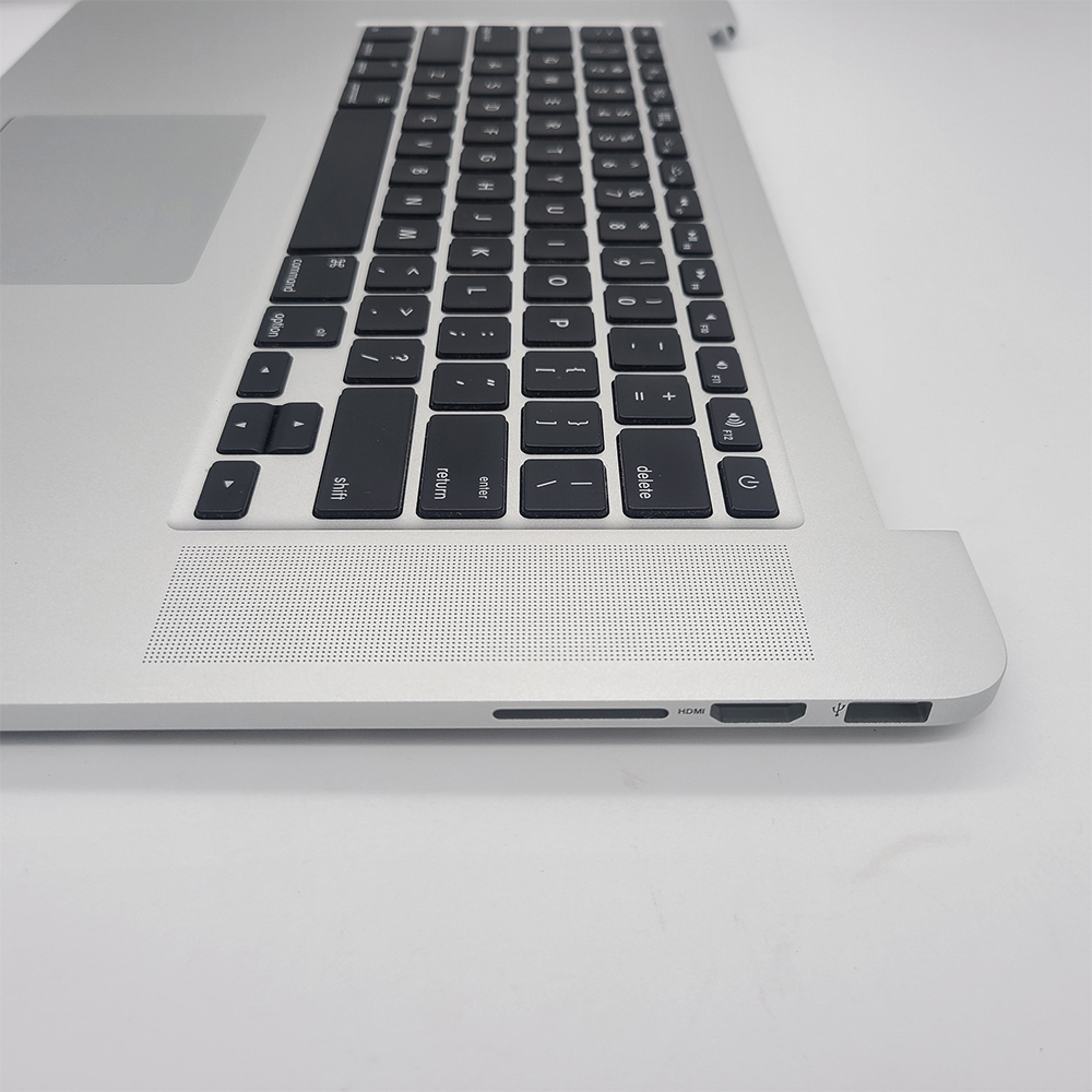 Macbook Pro Retina 15.4" 2012 A1398 Top case with keyboard backlight trackpad cable