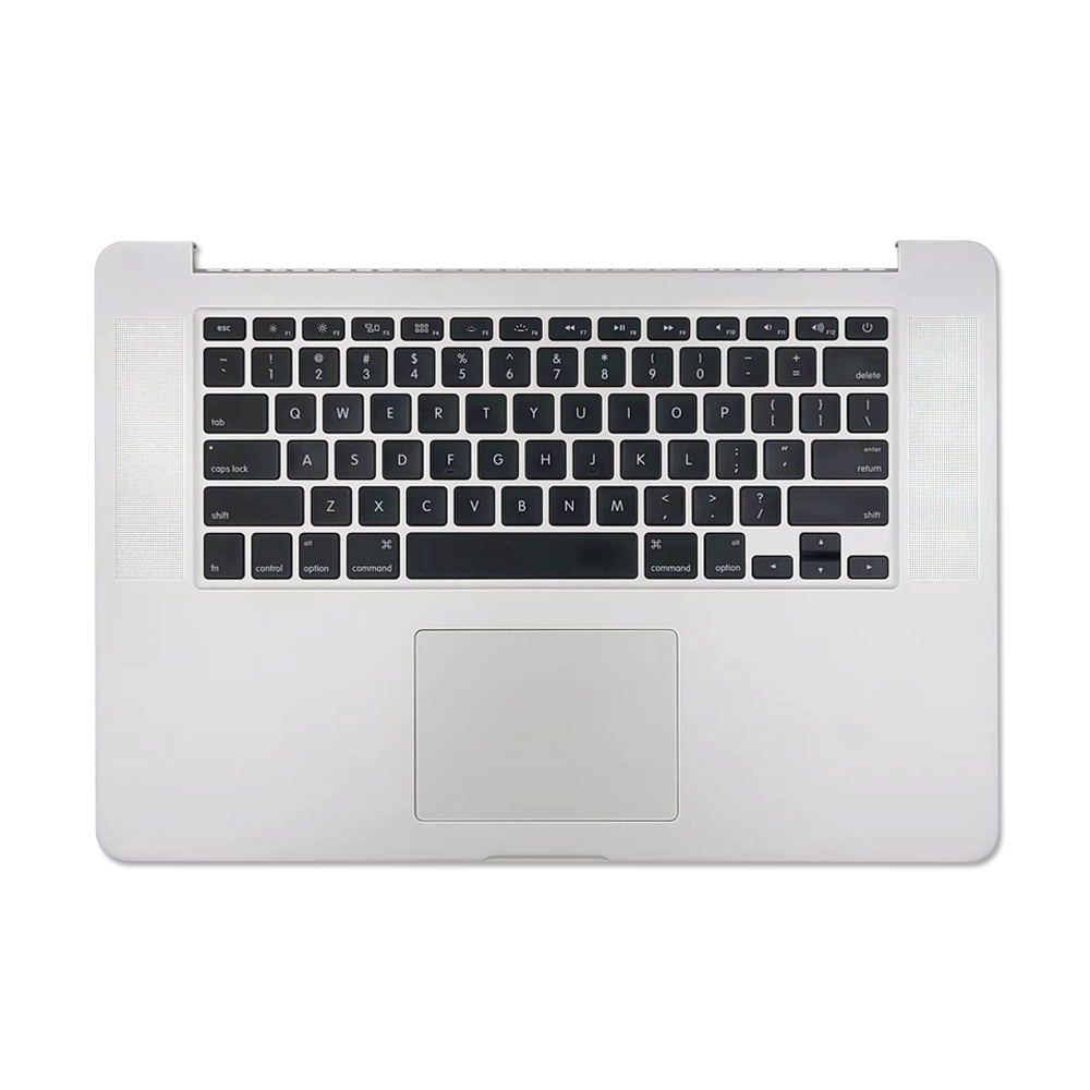 Macbook Pro Retina 15.4" 2013-2014 / 2015 A1398 Top case with keyboard backlight trackpad cable