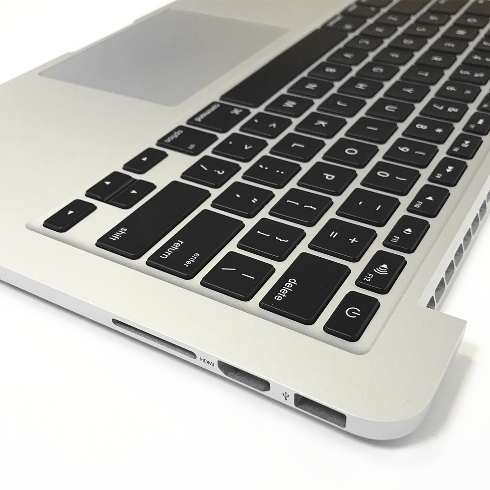 Macbook Pro Retina 13.3" 2013-2014 A1502 Top case with keyboard backlight trackpad cable