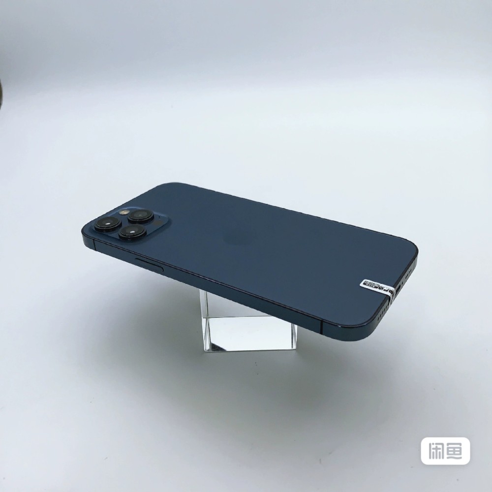 used and original iphone 12 pro max 128GB blue 90%-95% battery healthy