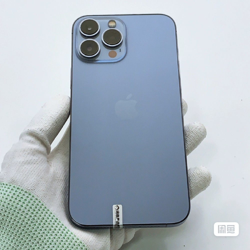 used and original iphone 13 pro max 256GB blue 85%-90% battery healthy