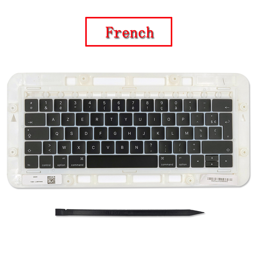 20 set macbook pro retina 13" 15" key caps replacement A1706 A1707 keys key caps keycap keyboard backlight