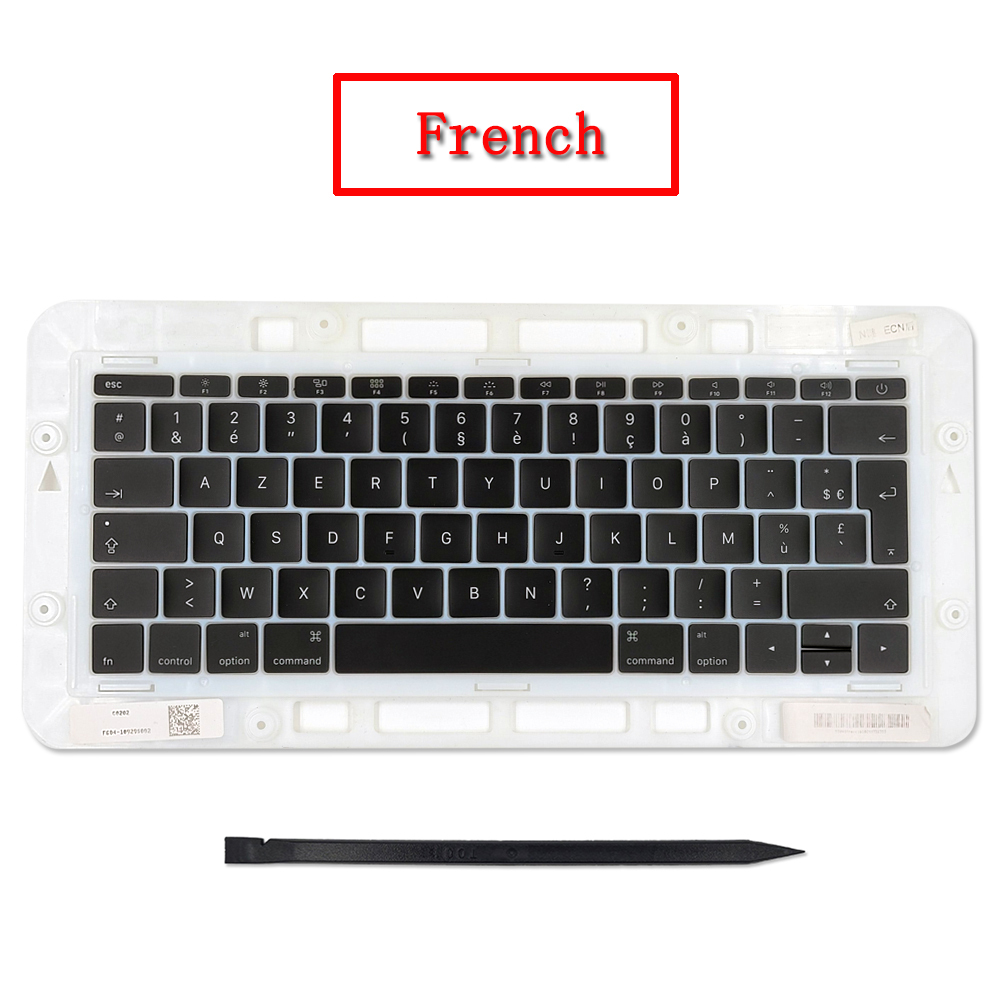 20 set macbook pro retina 13" 15" keycaps Replacement A1708 keys key caps keycap keyboard backlight 2016 2017