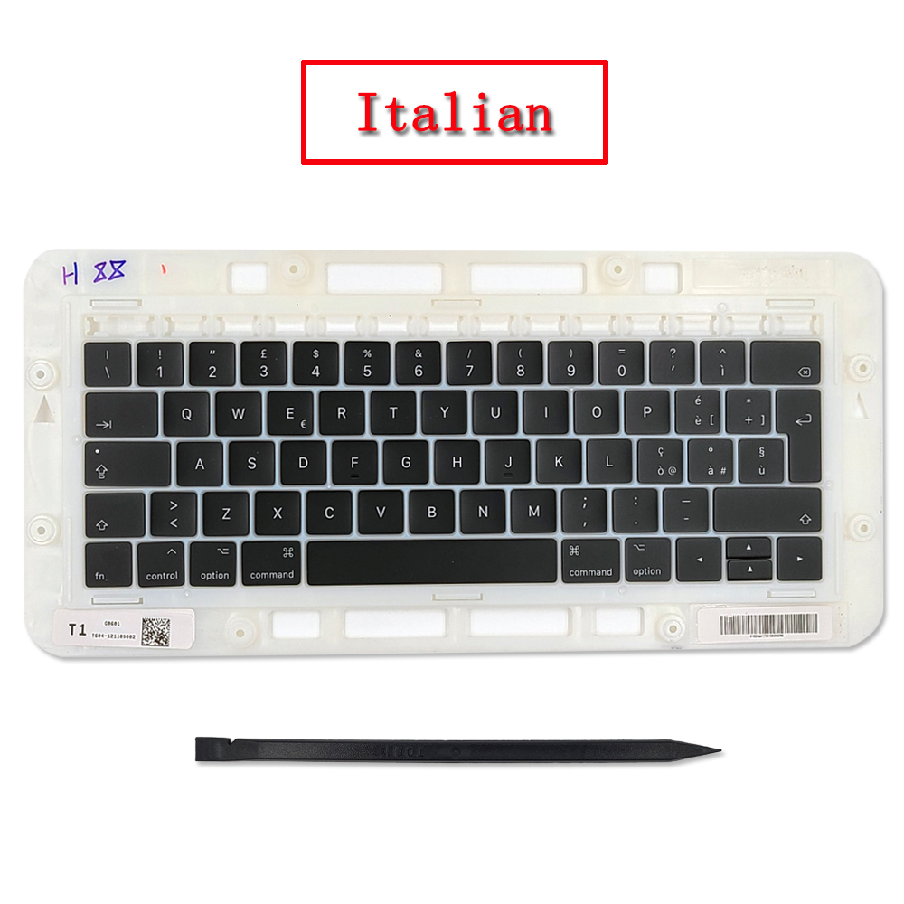 20 set macbook pro retina 13" 15" key caps replacement A1706 A1707 keys key caps keycap keyboard backlight