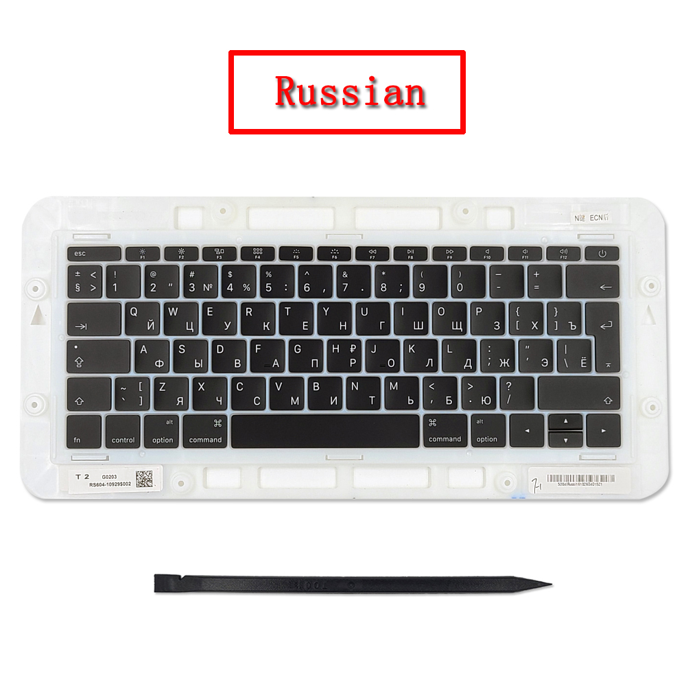 20 set macbook pro retina 13" 15" keycaps Replacement A1708 keys key caps keycap keyboard backlight 2016 2017