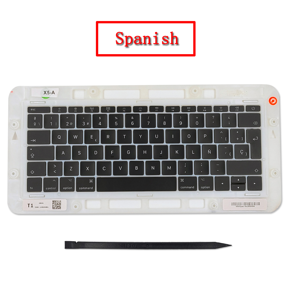 20 set macbook pro retina 13" 15" keycaps Replacement A1708 keys key caps keycap keyboard backlight 2016 2017