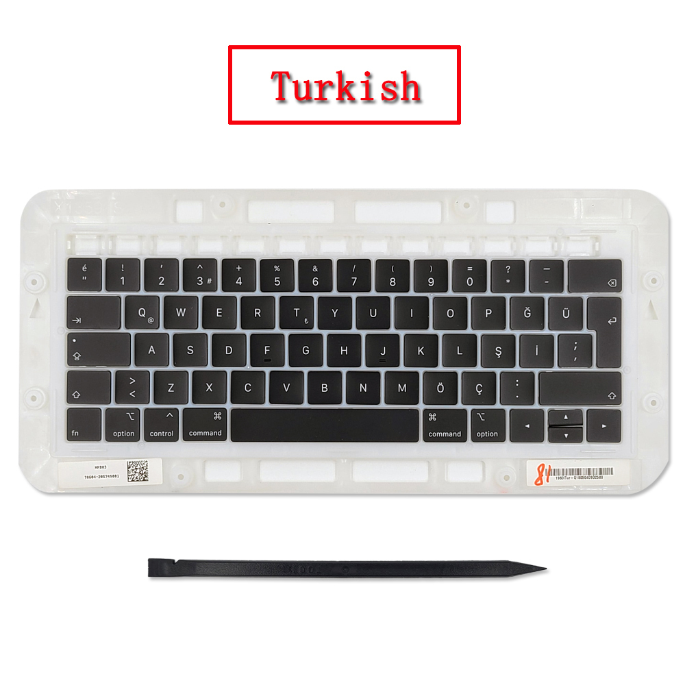 20 set macbook pro retina 13" 15" key caps replacement A1706 A1707 keys key caps keycap keyboard backlight