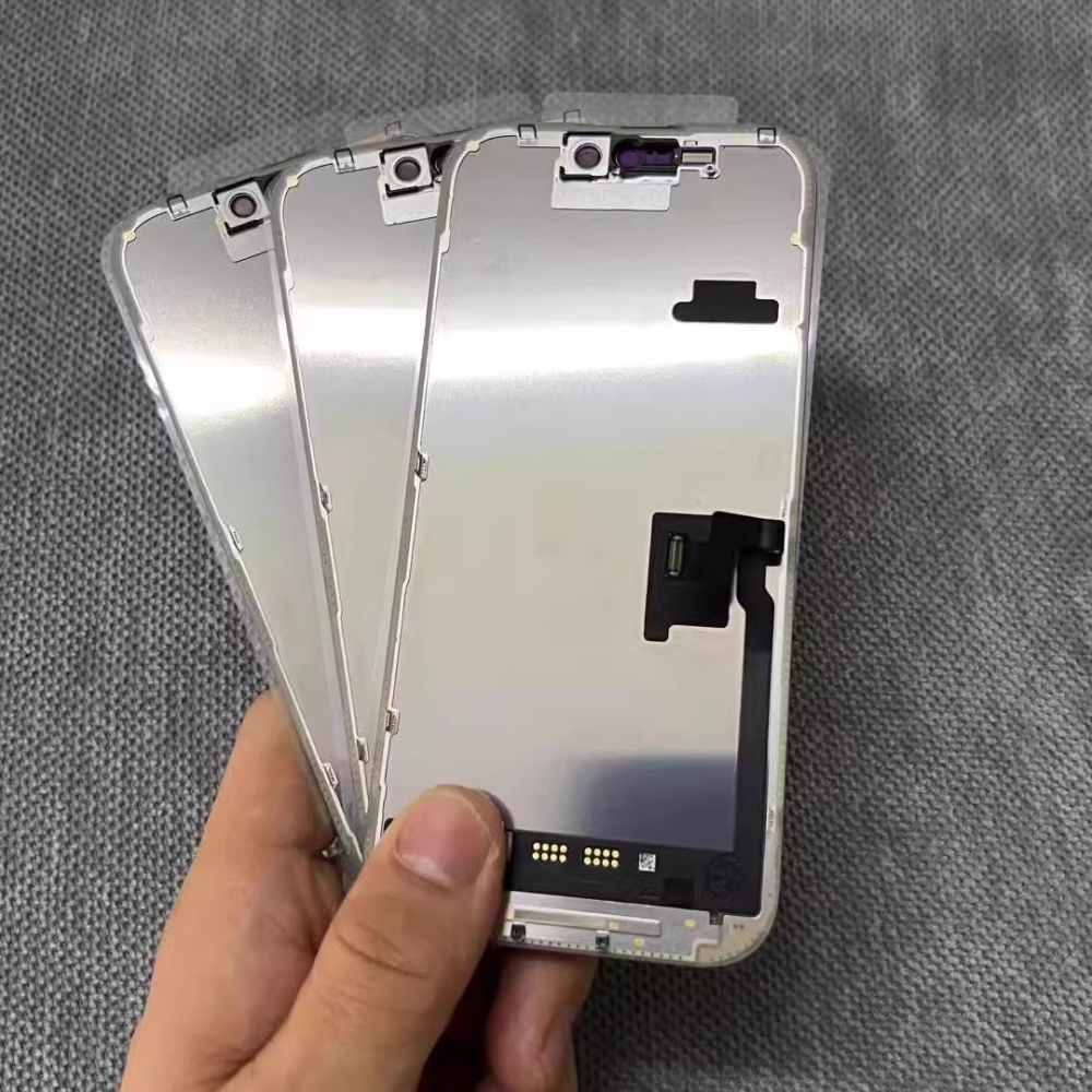 Original and Used Display For iPhone 15 16 17 Pro Max 15 Plus incell LCD Touch Screen 3D True Tone Digitizer Assembly Replacemen