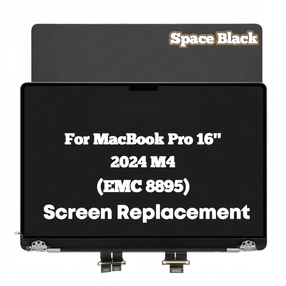 Macbook Pro Retina 16" A3403 A3186 M3 M4 Full LCD Screen Assembly 2023 2024