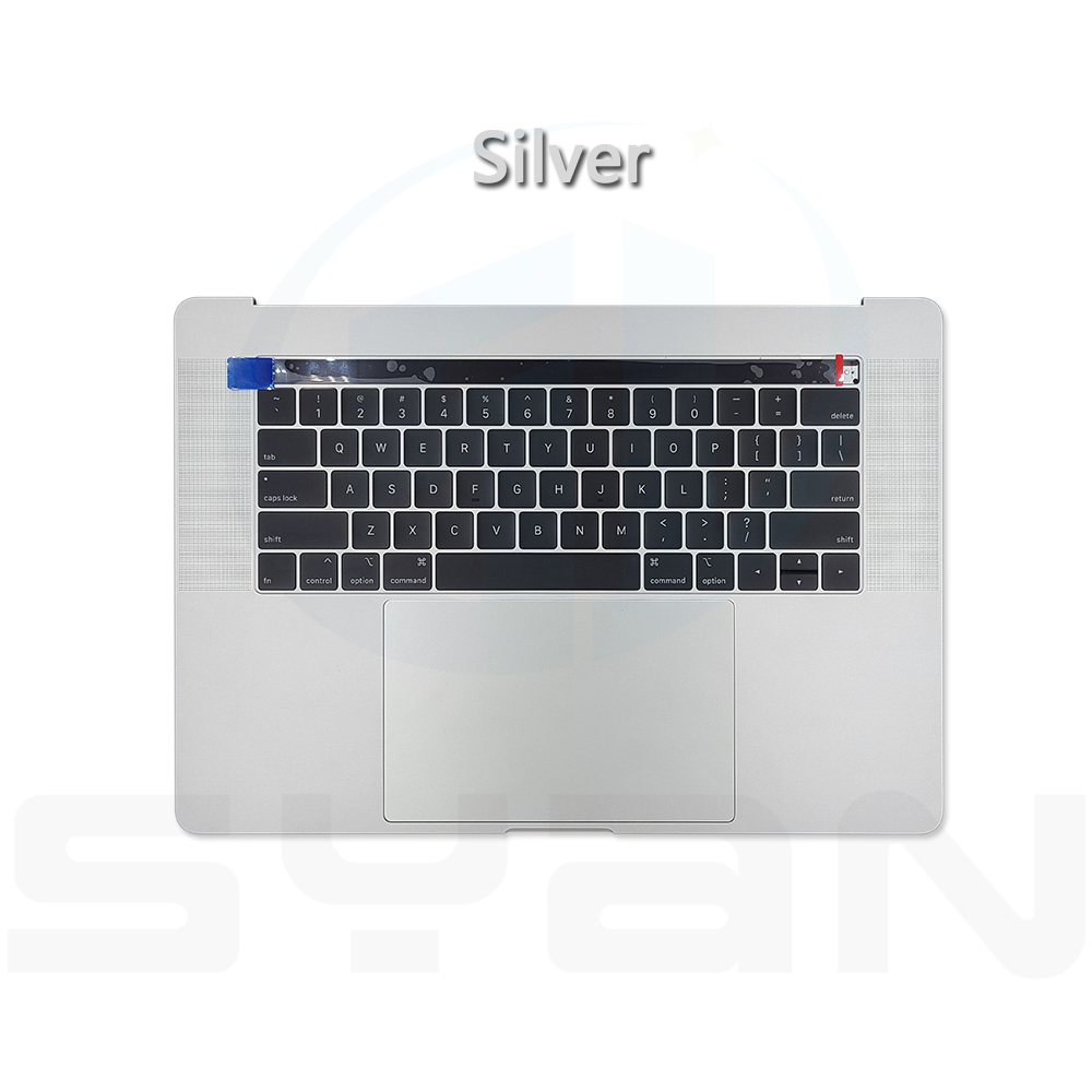 Macbook Pro Retina 15" A1990 Palmrest Topcase Keyboard Backlight Touchbar Trackpa