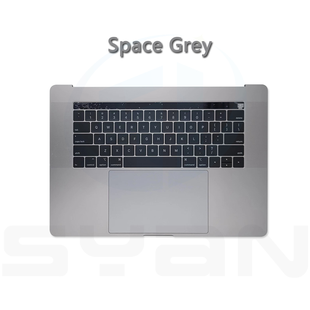 Macbook Pro Retina 15" A1990 Palmrest Topcase Keyboard Backlight Touchbar Trackpa