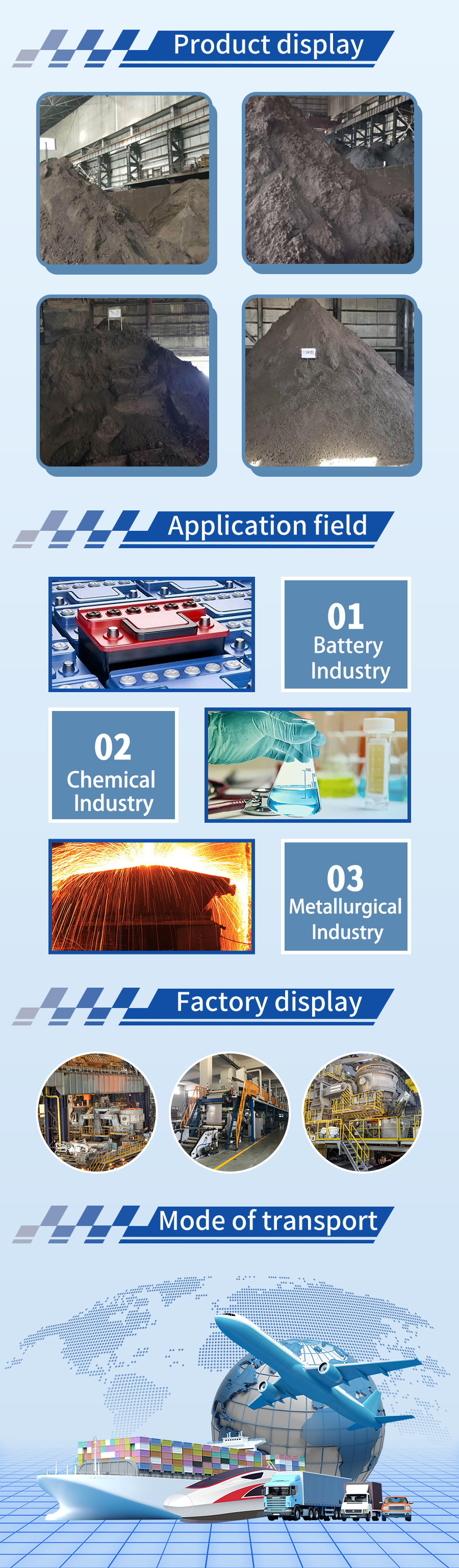 Zinc Concentrate powder