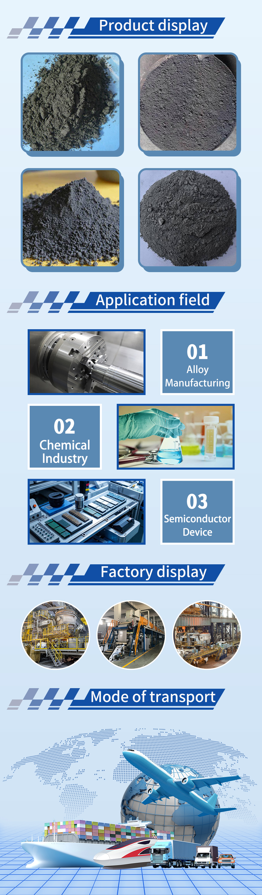 Strontium sulfide powder