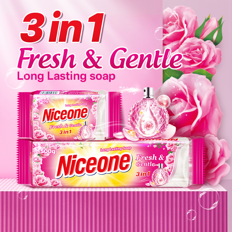 NICEONE 3-in-1 Multi-Purpose Soap (Pink)