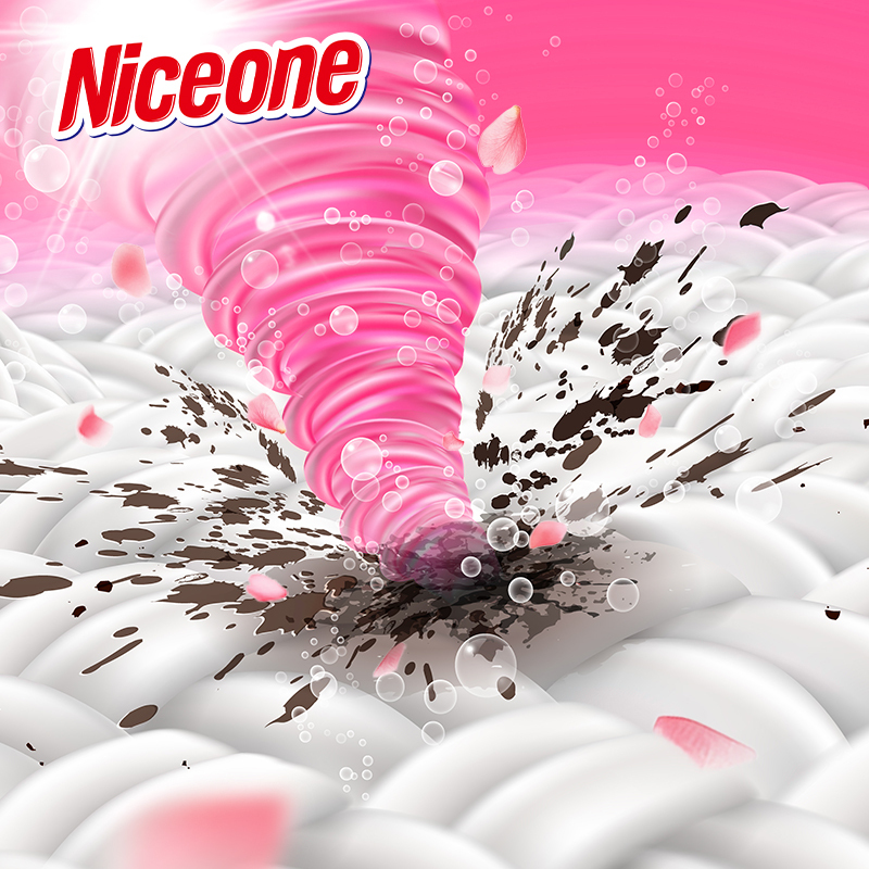 NICEONE 3-in-1 Multi-Purpose Soap (Pink)