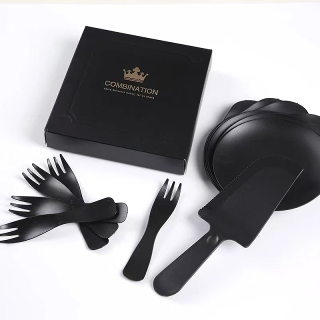 Water drop plate cake tableware: Available in five-person and ten-person portions