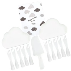 Cloud Plate cake tableware set: Available in five-person and ten-person portions