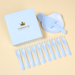 Water drop plate cake tableware: Available in five-person and ten-person portions