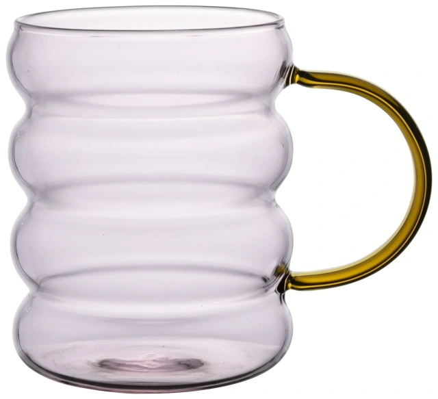 Special Design 300ml Caterpillar Shaped High Borosilicate Glass Drinking Cup Coffee Water Milk Drink Cup