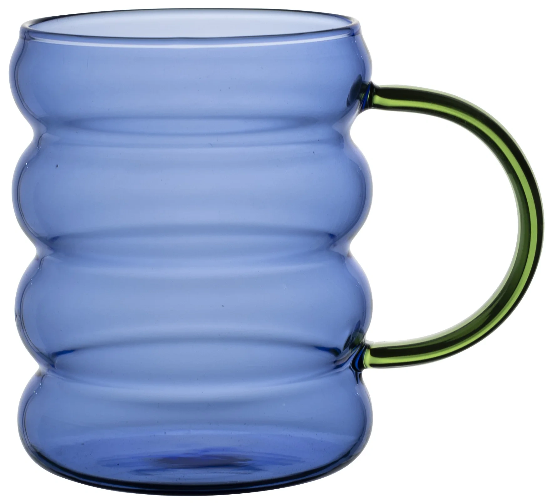 Special Design 300ml Caterpillar Shaped High Borosilicate Glass Drinking Cup Coffee Water Milk Drink Cup