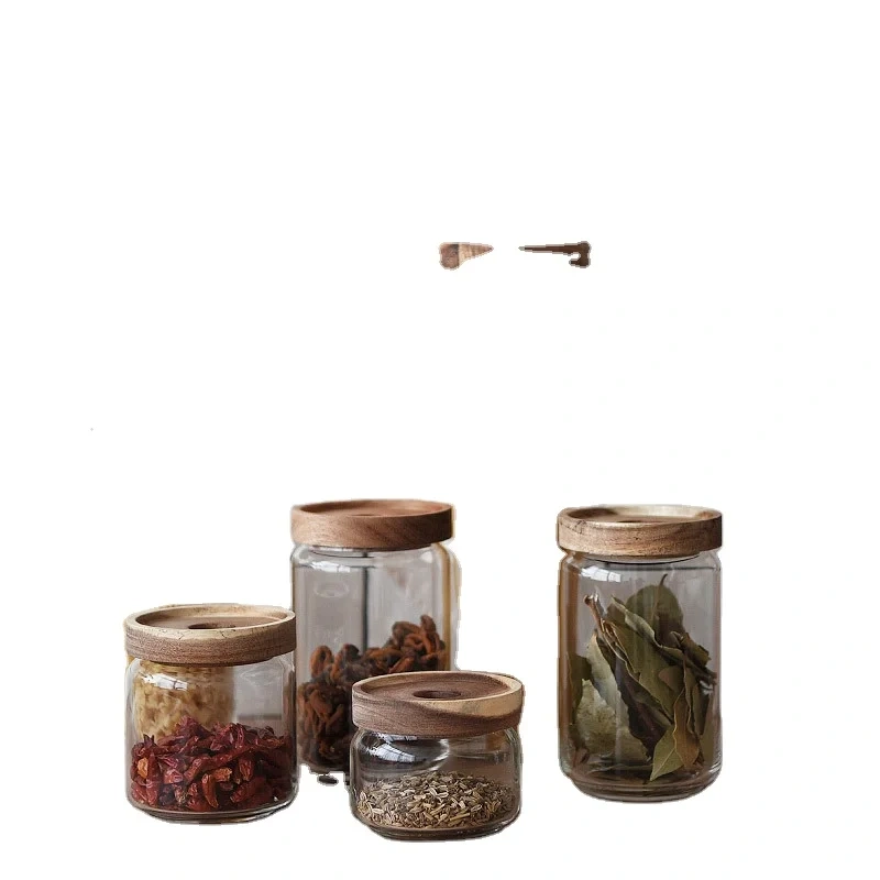 500ml clear Vacuum Seal Honey Glass Jar