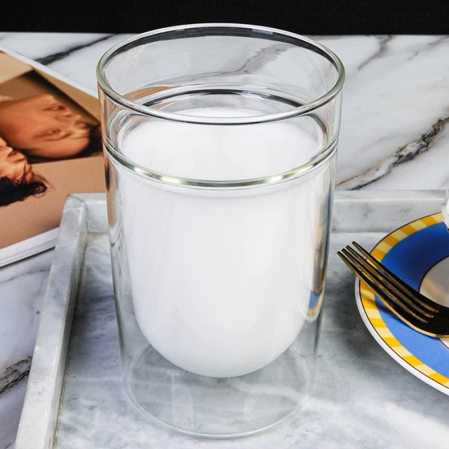 Glass Milk Carton Cup Microwavable 12 Oz Cute Milk Cups Mini Creamer Container  Breakfast Mug Glas
